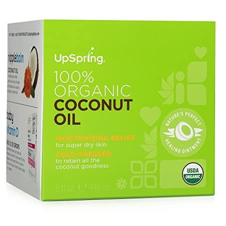 Dầu dừa organic UpSpring 100% Organic Coconut Oil (148ml)