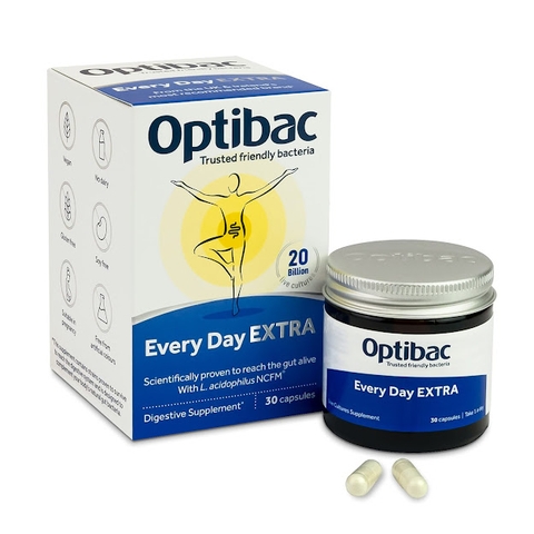 OptiBac Probiotics Everyday EXTRA Thực phẩm bảo vệ sức khoẻ (30 viên)