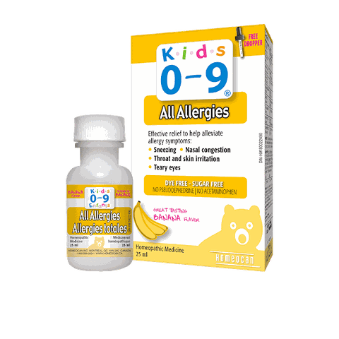 Siro ngừa dị ứng Kids 0 - 9 All Allergies cho bé 0-9 tuổi (25ml)