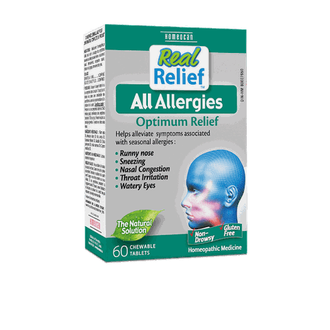 Thuốc dị ứng Homeocan Real Relief All Allergies cho người lớn (60 viên)