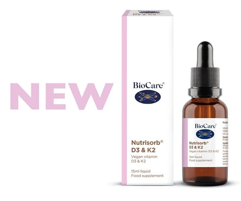 Biocare Bổ sung D3 và K2 Nutrisorb D3 & K2 (15ml)