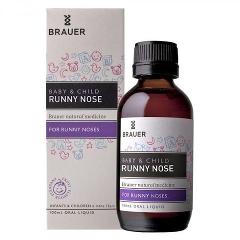 Siro Brauer Baby and Childs Runny Nose chống sổ mũi cho trẻ (100ml)