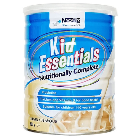 Sữa công thức Nestlé Kid Essentials cho trẻ từ 1 đến 10 tuổi (800g)