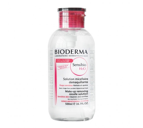 Bioderma hồng tẩy trang cho da thường và da nhạy cảm (500ml)
