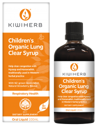 KiwiHerb Children's Organic Throat syrup 100 ml