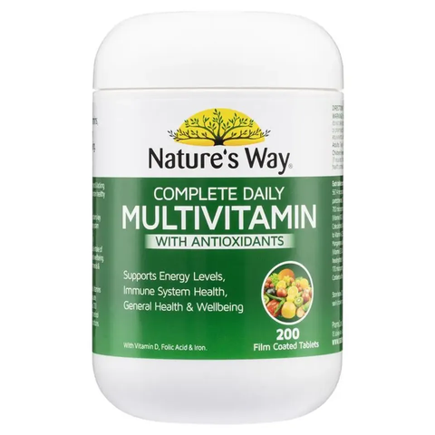 Vitamin Tổng Hợp Úc Nature Way Complete Daily Multivitamin - 200 Viên