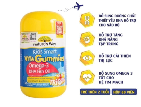 Gummy omega-3 natureway
