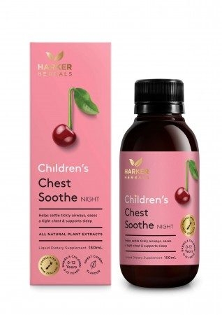 Harker Herbal children chest soothe night - Siro ho đêm