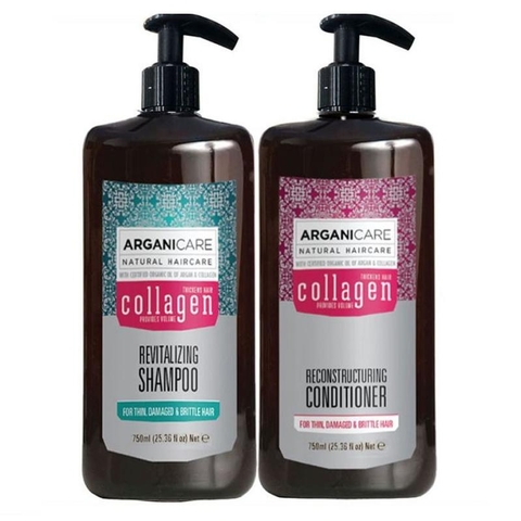 Set gội xả Arganicare Collagen 400ml