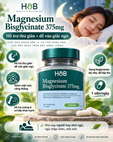 H&B Magnesium 375mg