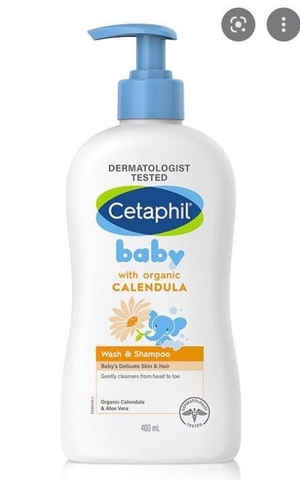 Sữa tắm gội hoa cúc Cetaphil
