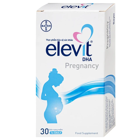 Viên uống vitamin bà bầu Elevit Dha Pregnancy (Hộp 30 viên)