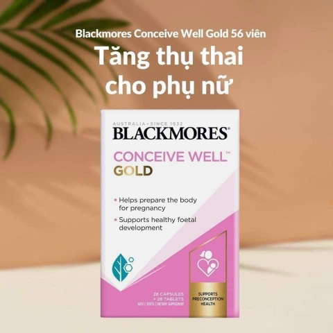 Bổ trứng Blackmore Conceive well gold