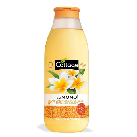 Cottage Monoi Sữa tắm Pháp hương hoa đại 560ml