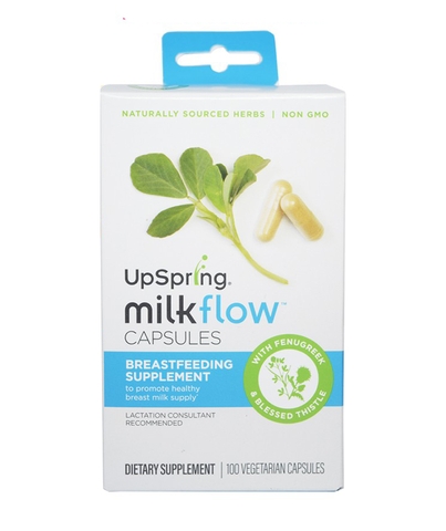 UpSpring Milk Flow Capsules Cỏ Cà Ri