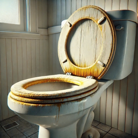 Nắp bồn cầu bị ố vàng: Nguyên nhân & Cách khắc phục hiệu quả