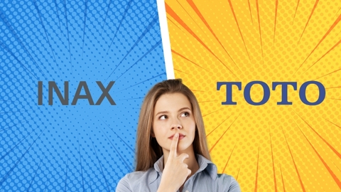 So sánh thiết bị vệ sinh INAX và TOTO – Thương hiệu nào tốt hơn?