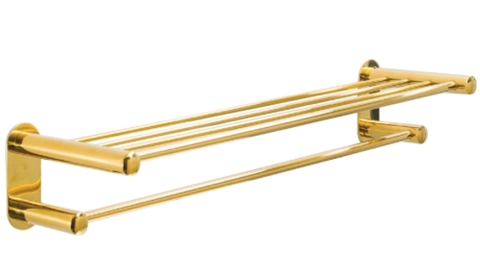 Thanh treo khăn Inox Bao BN104V mạ vàng - Phụ kiện nhà vệ sinh, nhà tắm
