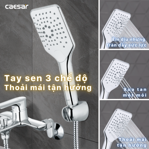 Vòi sen tắm nóng lạnh Caesar S773C