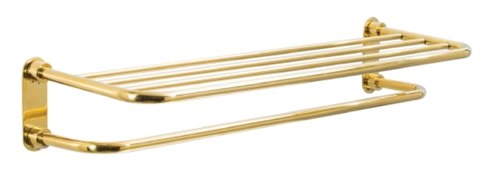 Thanh treo khăn Inox Bao BN120V mạ vàng - Phụ kiện nhà vệ sinh, nhà tắm