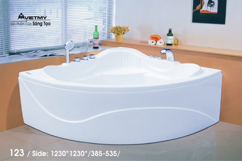 Bồn tắm góc Việt Mỹ 123 dài 1m23