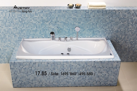 Bồn tắm dài Việt Mỹ 17.85 dài 1m69