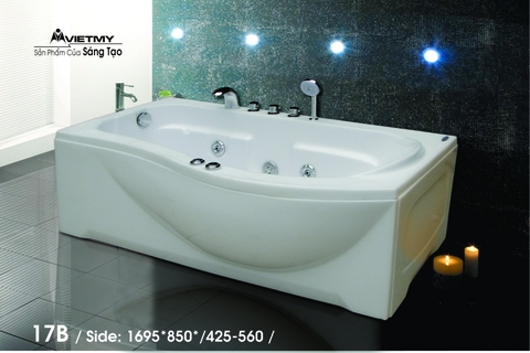 Bồn tắm dài Việt Mỹ 17B dài 1m69