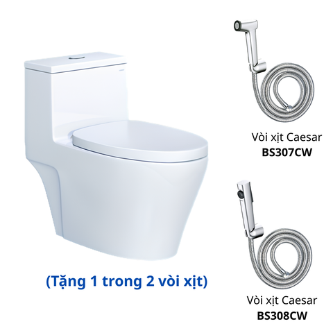 Bồn cầu 1 khối Caesar CD1356