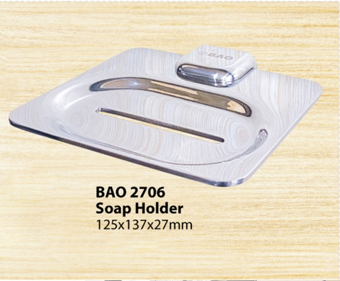 Hộp đựng giấy vệ sinh Inox Bao 2706 - Phụ kiện nhà vệ sinh, nhà tắm