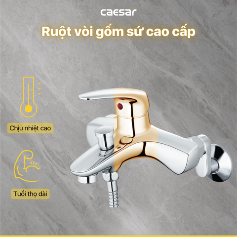 Vòi sen tắm nóng lạnh Caesar S173C