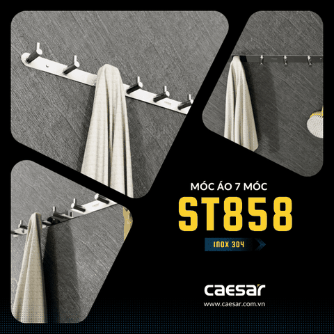Móc áo Caesar ST858 Inox 304