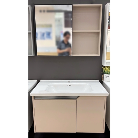 Bộ Lavabo tủ Caro CA-001 ngang 80cm