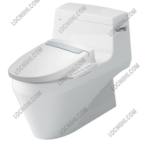 Bồn cầu 1 khối INAX AC-1135 nắp rửa điện tử CW-H20VN