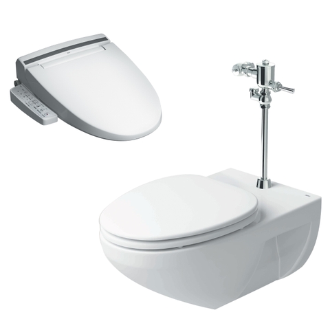 Bồn cầu treo tường INAX AC-22P nắp rửa CW-KB22AVN