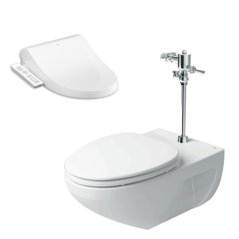 Bồn cầu treo tường INAX AC-22P nắp rửa CW-H17VN