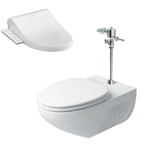 Bồn cầu treo tường INAX AC-22P nắp rửa CW-H18VN