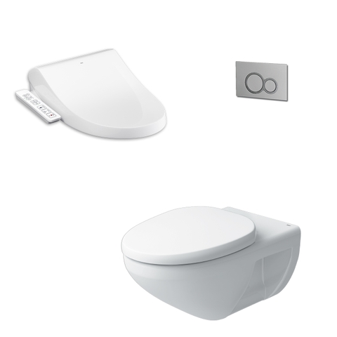 Bồn cầu treo tường INAX AC-23P nắp rửa CW-H17VN