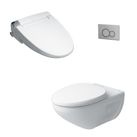 Bồn cầu treo tường INAX AC-23P nắp rửa CW-KA22AVN