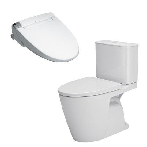 Bồn cầu 2 khối INAX AC-602 nắp rửa điện tử KA22AVN