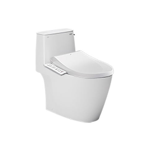 Bồn cầu 1 khối INAX AC-912 nắp rửa điện tử CW-H18VN