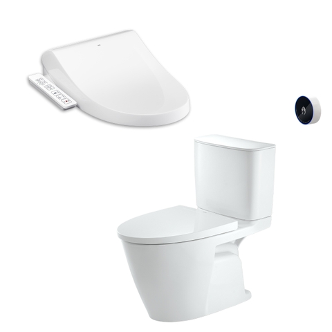 Bồn cầu 2 khối INAX ACT-602 xả cảm ứng nắp rửa CW-H17VN