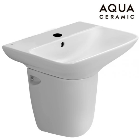 Lavabo chậu rửa mặt INAX AL-289V treo tường chân ngắn L-288VC