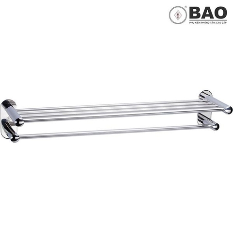 Thanh treo khăn Inox Bao BN104 - Phụ kiện nhà vệ sinh, nhà tắm