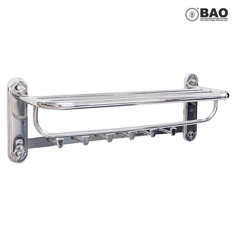 Thanh treo khăn Inox Bao BN190 - Phụ kiện nhà vệ sinh, nhà tắm