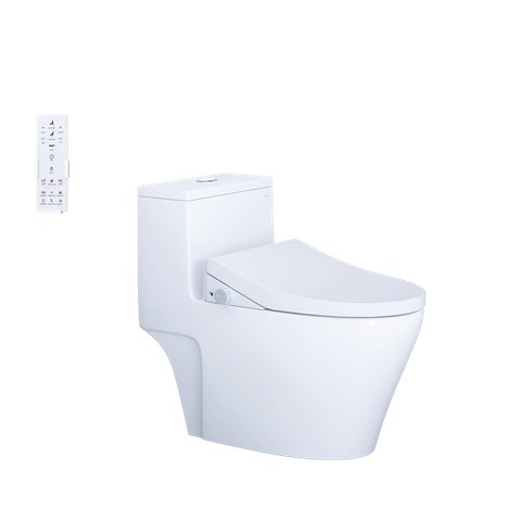 Bồn cầu 1 khối C1356F nắp rửa điện tử TAF512H