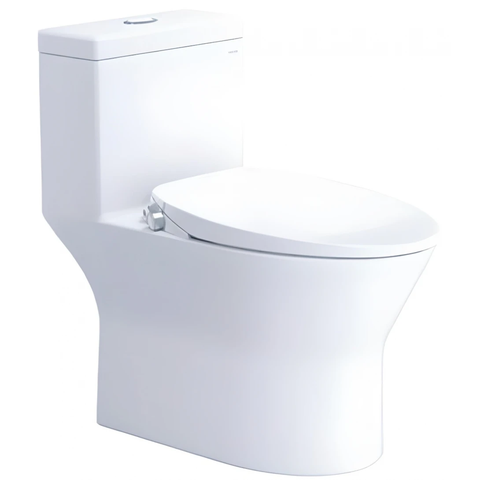 Bồn cầu 1 khối Caesar CD1374 nắp rửa cơ TAF060