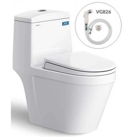 Bồn cầu 1 khối Viglacera V35M xả xoáy