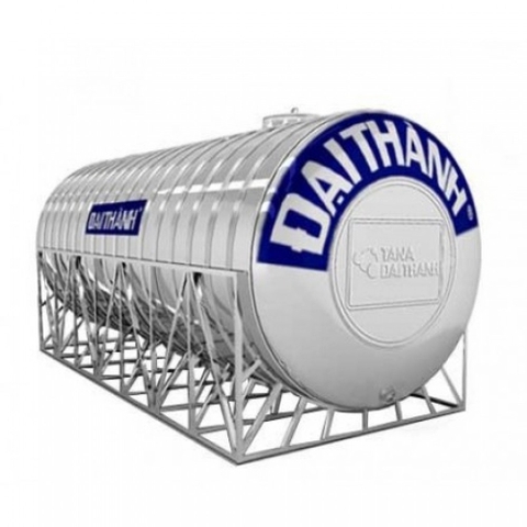 Bồn nước Inox 8000 lít ngang Đại Thành I304 (8000l)