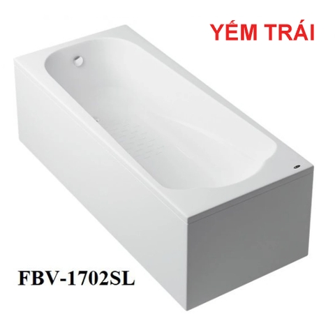 Bồn tắm yếm INAX FBV-1702S dài 1m7 (FBV1702S)