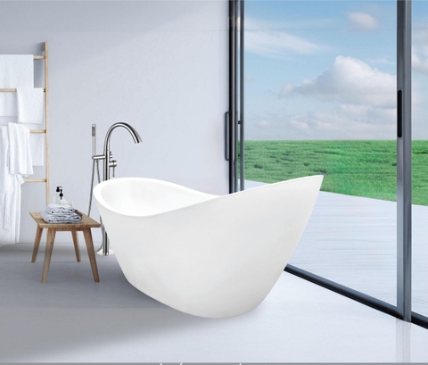 Bồn tắm Oval Euroca EU0-INGOT dài 1m8 đặt sàn